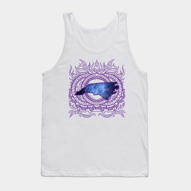 North Carolina Mandala Tank Top by Manfish Inc.